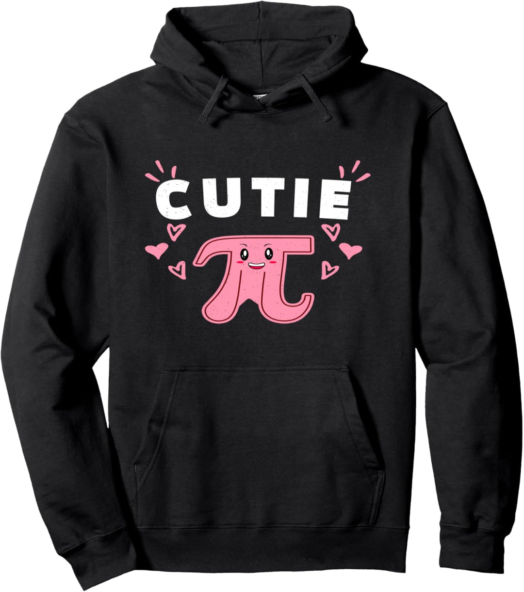 Cutie Pi Cute Pie Gift I Fun Math Pi Day Pullover Hoodie
