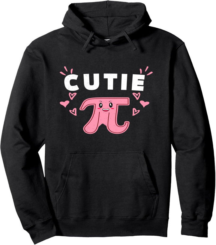 Cutie Pi Cute Pie Gift I Fun Math Pi Day Pullover Hoodie