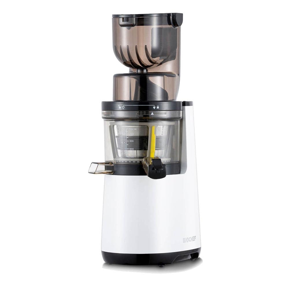 BioChef Atlas Whole Slow Juicer - Für ganze Früchte/Entsafter / 250W / mit dualem breitem Einfüllsys
