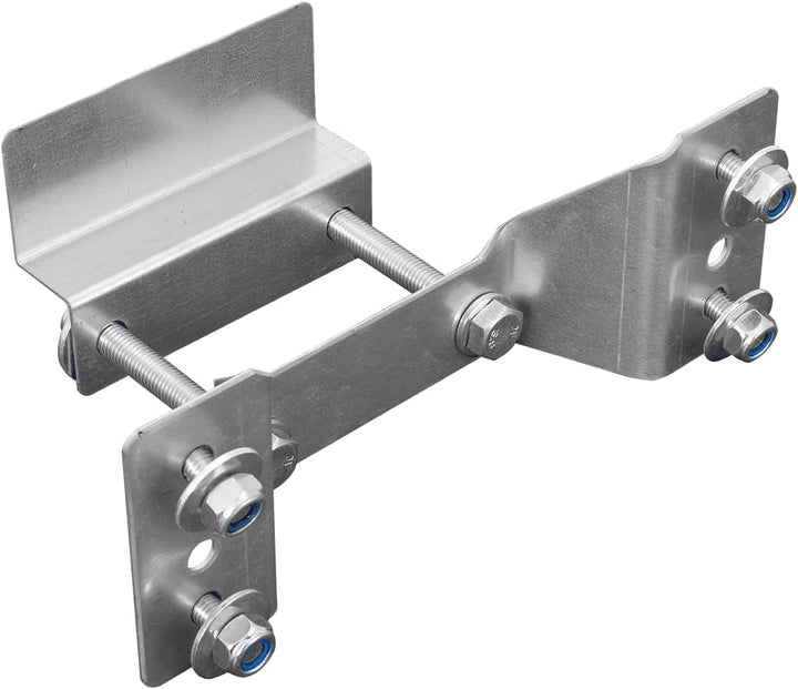 UNITRAILER Ersatzradhalterung für Garden Kipp Anhänger, 270 x 95 mm Halterung für 155/70 R13 Reserve