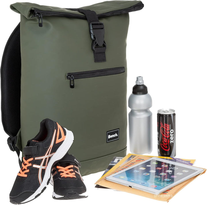 Sieber Rucksack Kurierrucksack Bench Hydro Plane Roll-Top backpack Laptoprucksack A4 wetterfest Dame