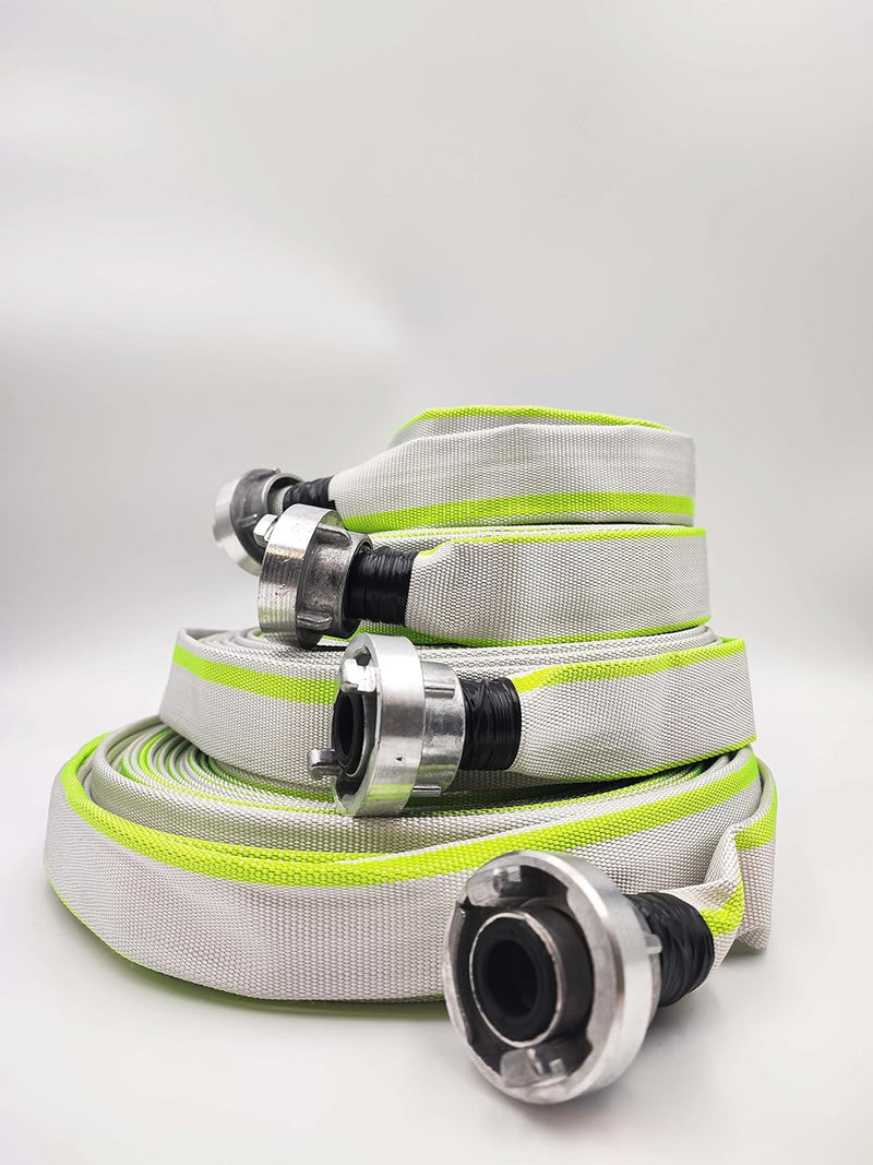 1 Zoll | D-25-30 m Industrieschlauch | Feuerwehrschlauch | Bauschlauch | Flachschlauch | Schlauch mi