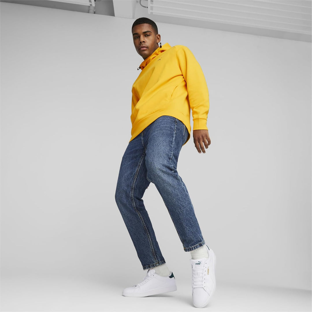 PUMA Herren Smash 3.0 L Sneaker 45 EU Puma White Malachite Puma Gold, 45 EU Puma White Malachite Pum
