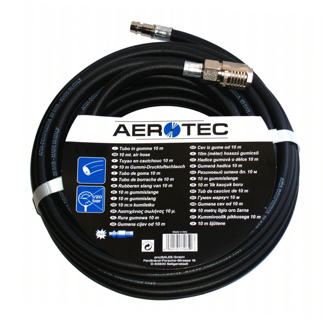 Aerotec 61981 Druckluftschlauch 10 Meter x 6 mm 8707112 10m x 6mm, 10m x 6mm