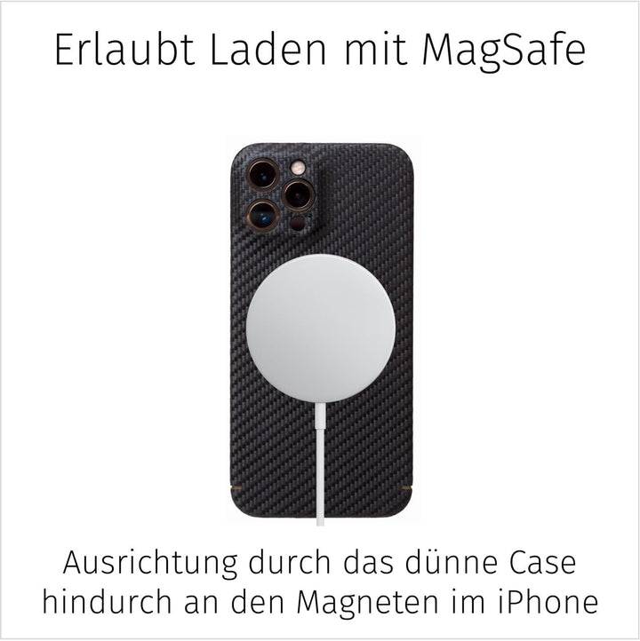 FILONO Carbon Hülle iPhone 12 Pro Max ultradünn iPhone 12 Pro Max CARBON Case, iPhone 12 Pro Max CAR
