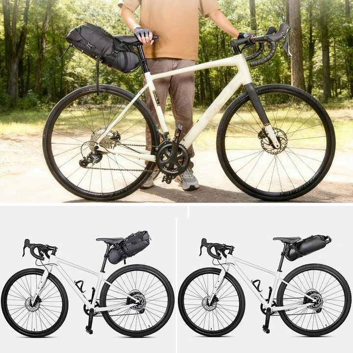 Generisch Fahrradsitz Taschenhalter - Schnellspann System für Fahrrad Gepäckträger | Gepäckträger Fa