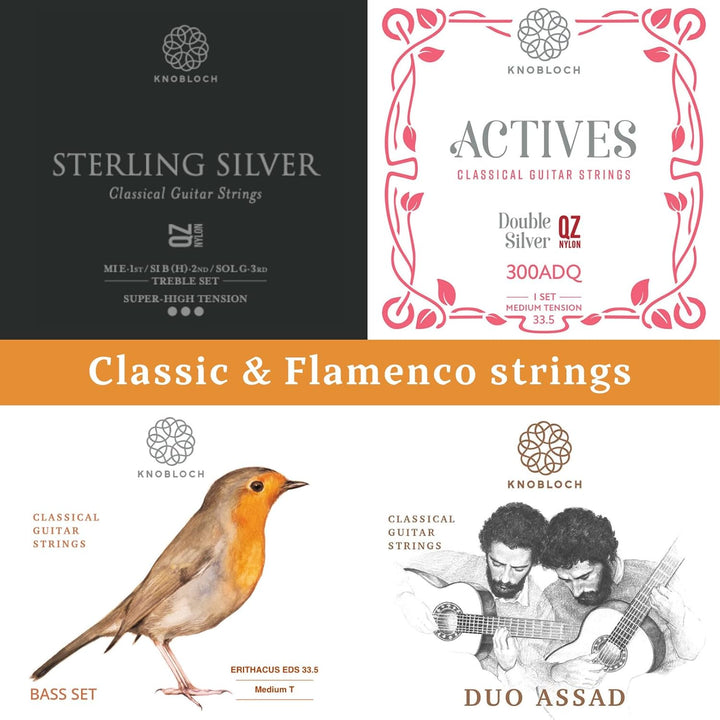 KNOBLOCH STRINGS EDB34.5 - ERITHACUS Double Silver BI High Tension 34.5