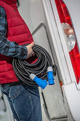 as - Schwabe Camping CEE-Verlängerungsleitung Caravan – 3-polig, 230 V / 16 A - CEE-Stecker &amp; CEE Ku