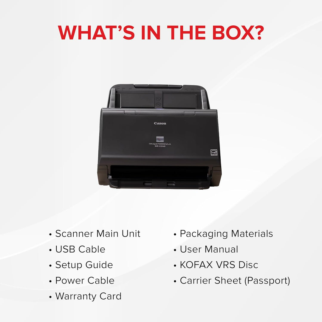 Canon ImageFORMULA DR-C240 Office Dokumentenscanner 0651C002