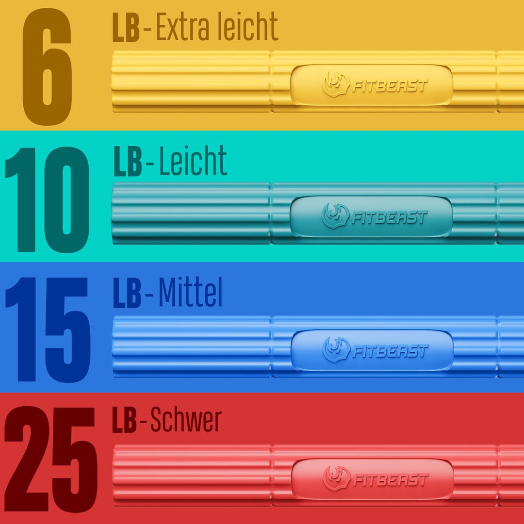 FitBeast Flex Therapy Bar, Tennisarm Therapie Bar - Ideal zur Linderung von Sehnenscheidenentzündung