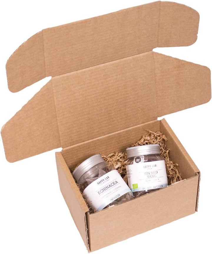 Only Boxes, Packung mit 20 Kartons aus Kraftpapier, für den Versand oder die Aufbewahrung, 20 x 15 x