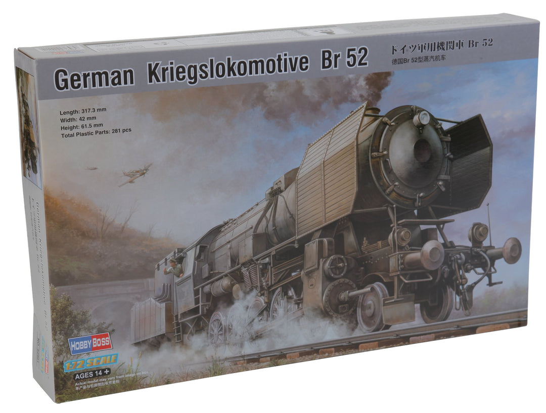 Hobby Boss 82901 Modellbausatz German Kriegslokomotive BR-52