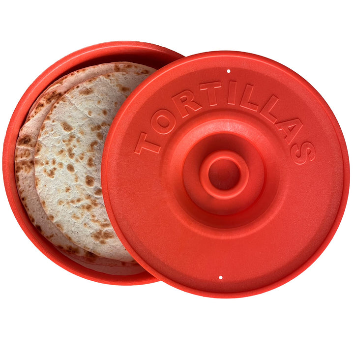 A TODA LECHE Tortilla Warmhalter - Mexikanischer Tortillero zum Warmhalten Tortillas – Quesadillas –