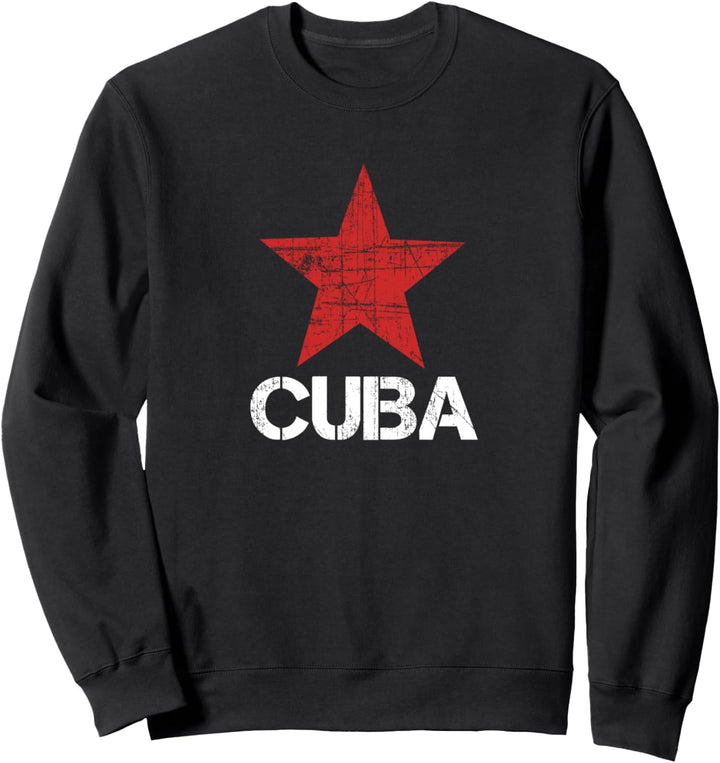 Roter Stern Logo Kommunistisches Kuba Sweatshirt