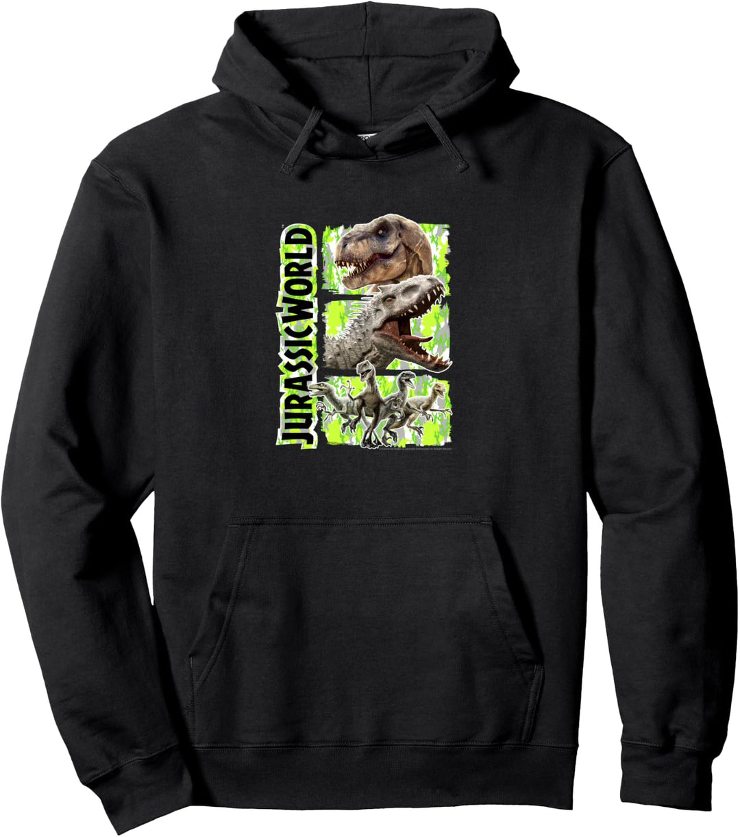 Jurassic World Dinosaurs Bad Boys Of The Island Pullover Hoodie
