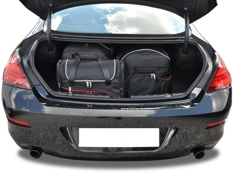 KJUST Dedizierte Reisetaschen 4 stk kompatibel mit BMW 6 COUPE F13 2011-2018