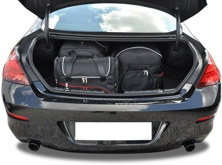 KJUST Dedizierte Reisetaschen 4 stk kompatibel mit BMW 6 COUPE F13 2011-2018