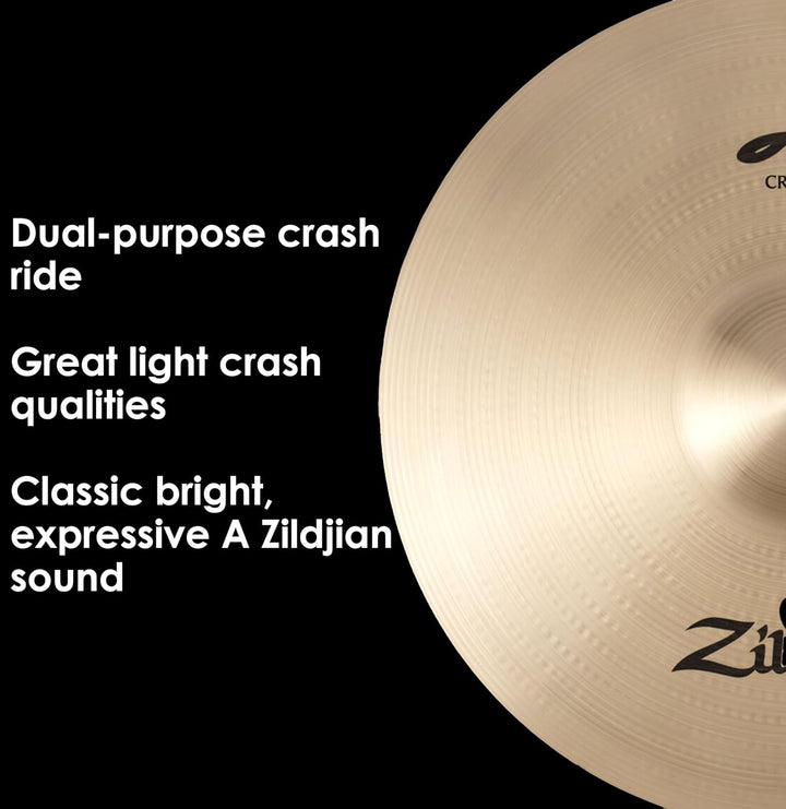 Zildjian A Zildjian Series - 18" Crash Ride Cymbal MultiColored, Mehrfarbig 18 Zoll Crash Ride, 18 Z