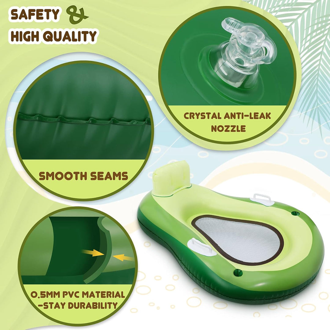 COOLJOYA Inflatable Float Luftmatratze Pool Luftmatratze Wasser Aufblasbare Schwimmringe Floss Wasse