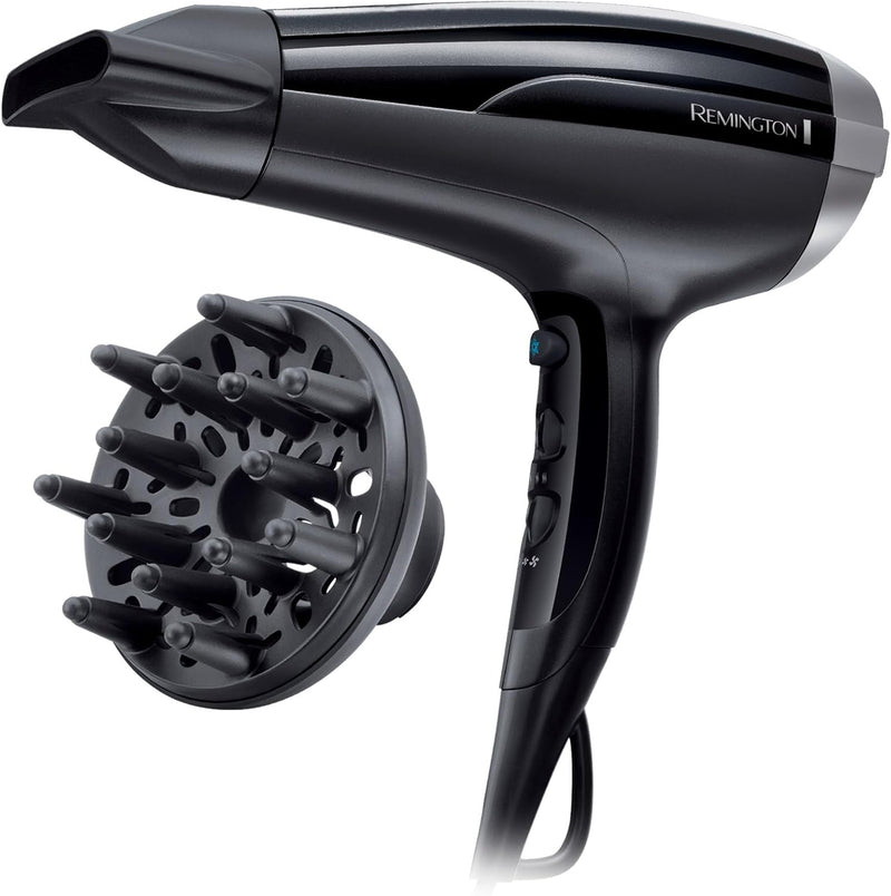 Remington Haartrockner Ionen [leicht & leistungsstark] Pro Air-Shine (2300 W, Keramik-Turmalin-Ring,