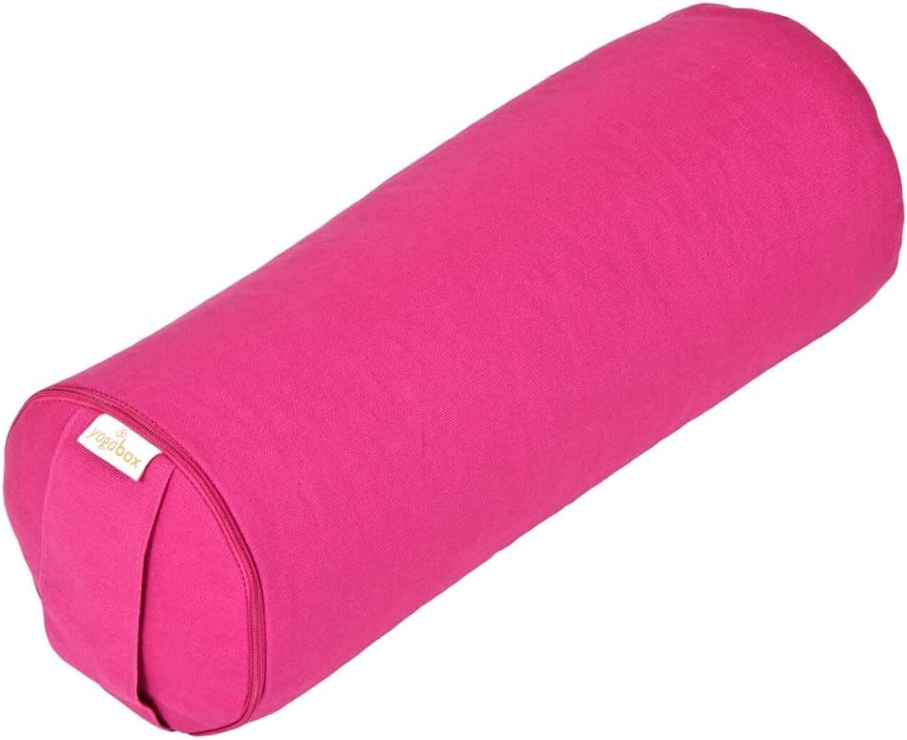 Yogabox Yoga MINI Bolster/Nackenrolle Basic magenta, magenta