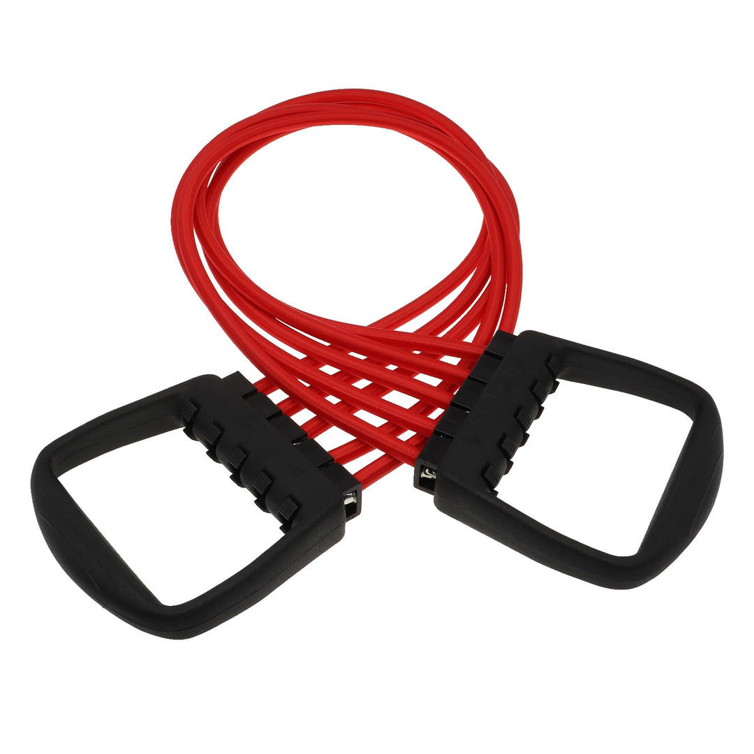 Expander Elastikon Fitness Training Sport Zugfeder Widerstand 15-75 kg, rot
