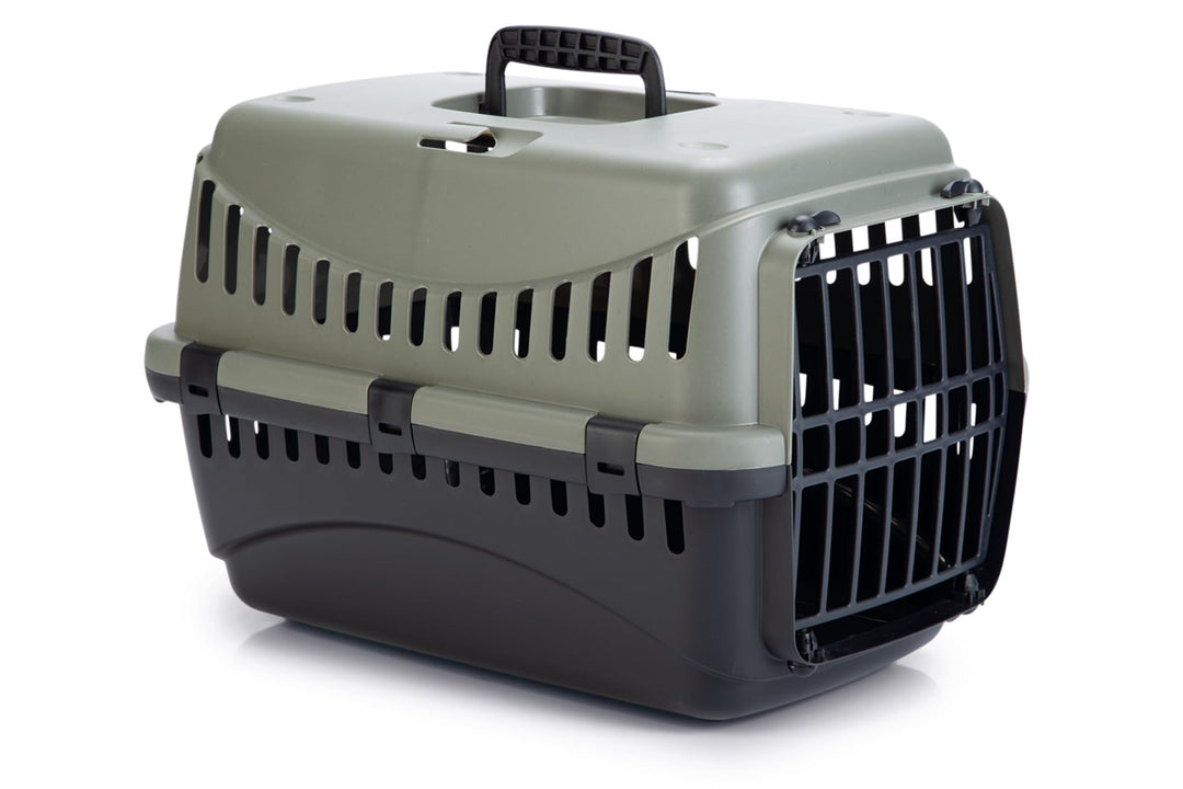 MP Bergamo Transportbox Gipsy 50 – Reisezubehör, Transportbox für Hund und Katze – Tür aus Kunststof