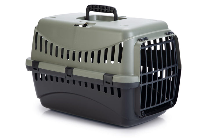 MP Bergamo Transportbox Gipsy 50 – Reisezubehör, Transportbox für Hund und Katze – Tür aus Kunststof