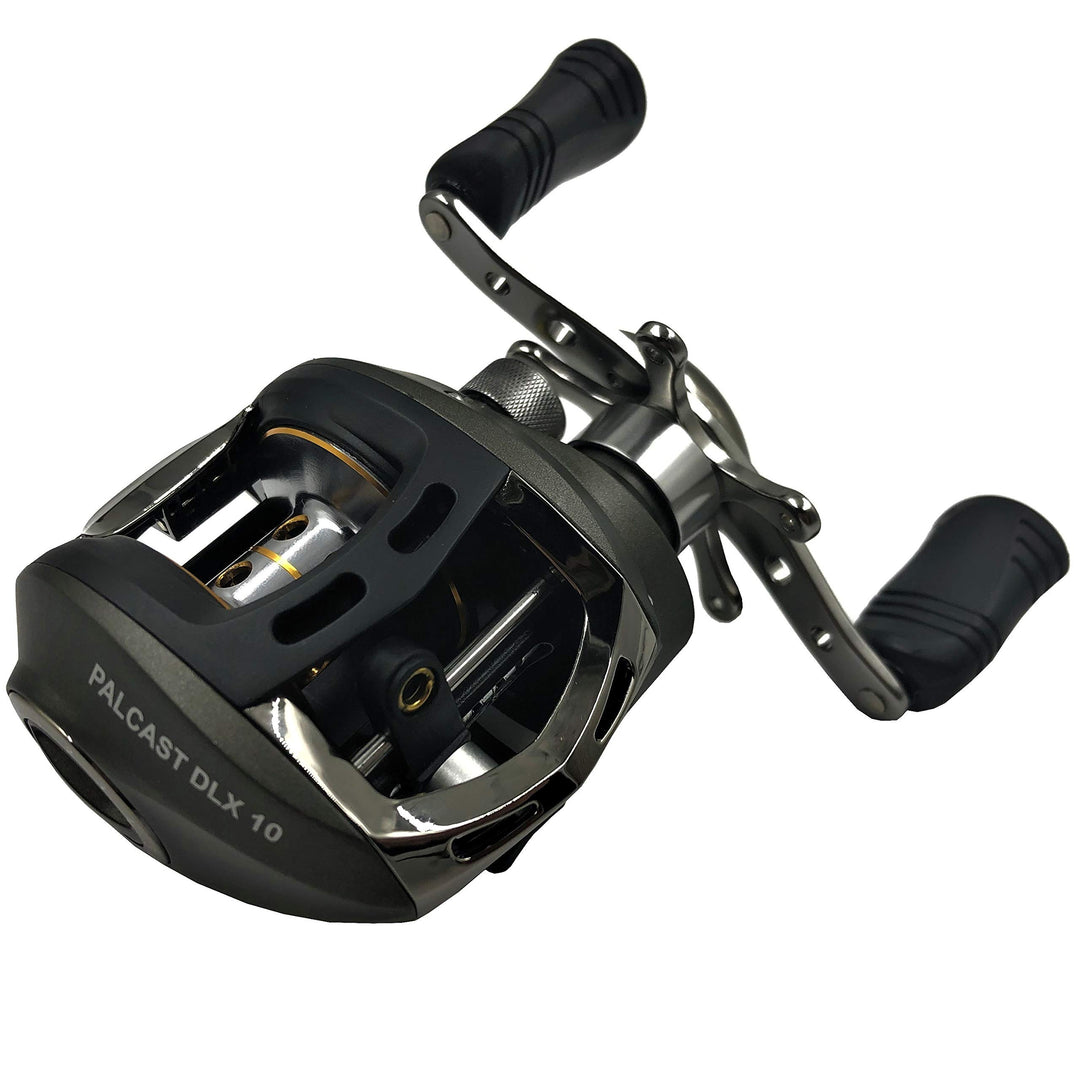 Paladin DLX 10 Baitcast Rolle - Baitcaster Spinrolle/Baitcastrolle Angelrolle - Rechtshand & Linksha