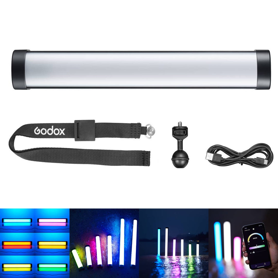 Godox WT25D Tauchgang Licht LED Videolichtstab lP68 wasserdichte Rate CRI 96+ und TLCI 96+, 5600K Ei