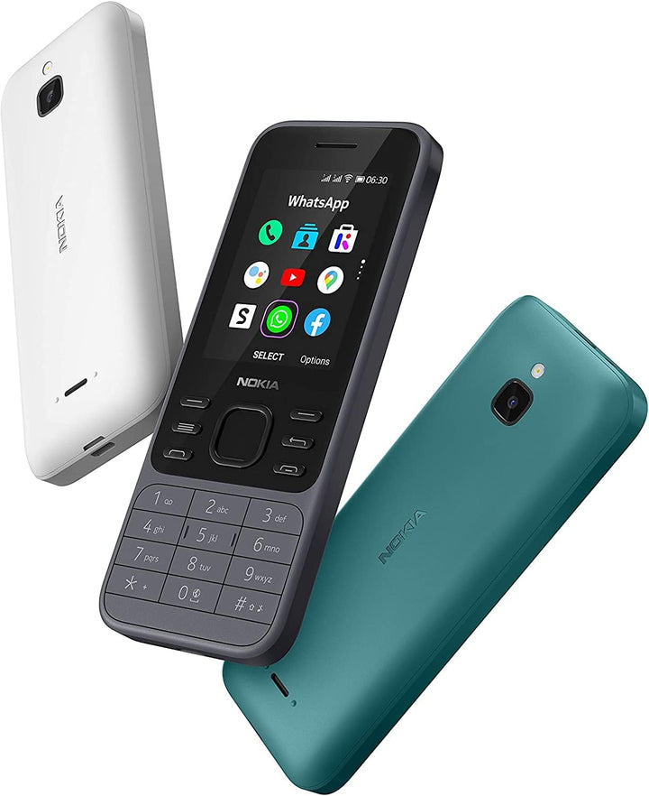 Nokia 6300 4G - Mobile Phone, Charcoal