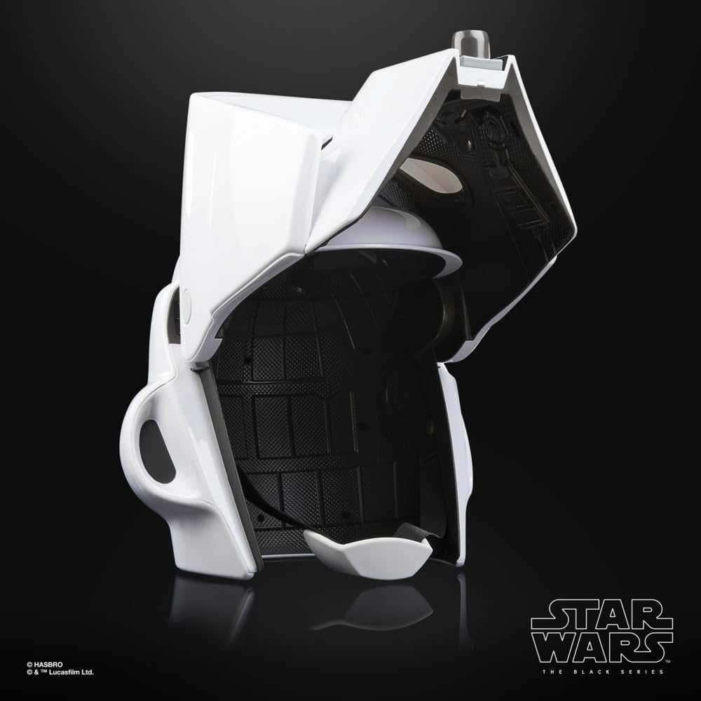 Star Wars Hasbro F6911 Black Series Scout Trooper Premium Elektronischer Helm, Return of The Jedi Ad