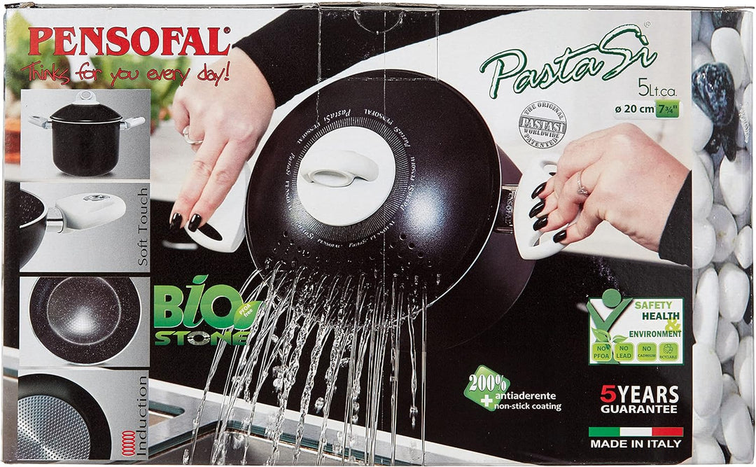 Pensofal, Serie Biostone, Topf Pastasì 5 Litri - 20 cm