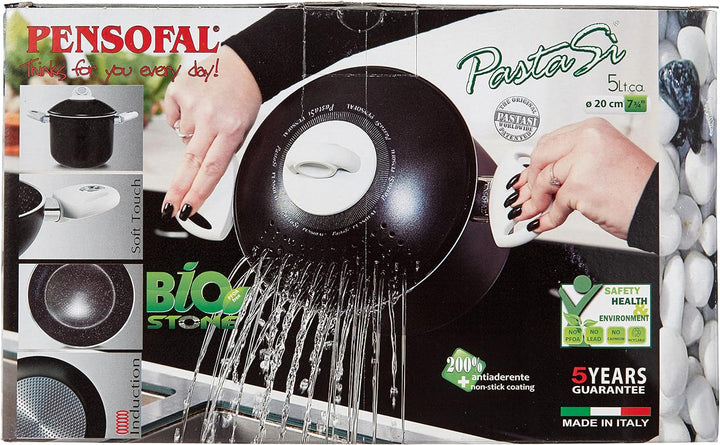 Pensofal, Serie Biostone, Topf Pastasì 5 Litri - 20 cm