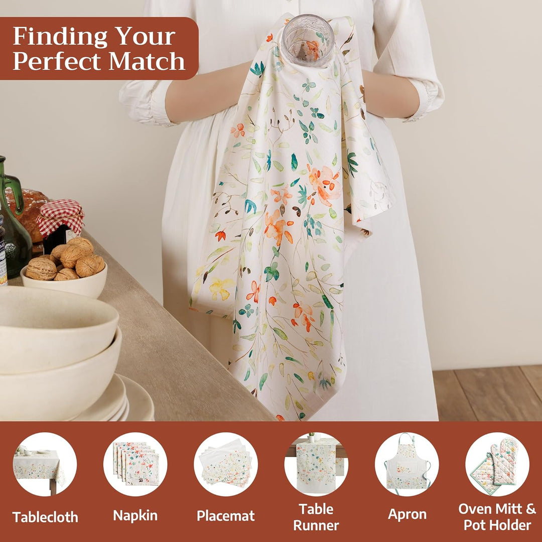 Maison d' Hermine Colmar 100% Baumwolle Set von 2 Multi-Purpose Küchenhandtuch | Bar Handtücher | Fr