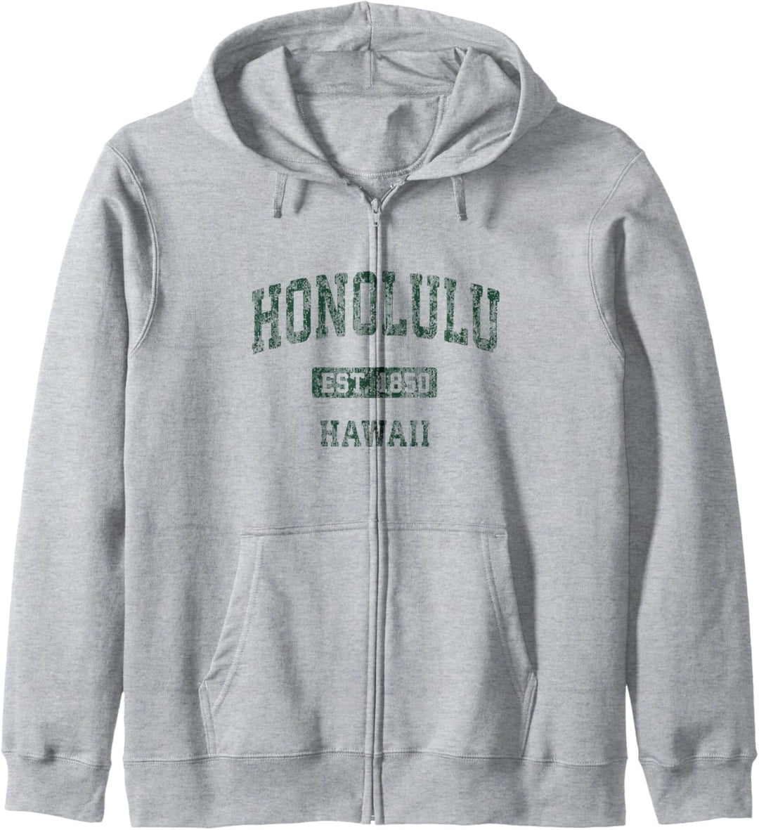 Honolulu Hawaii HI Vintage Sportdesign Kapuzenjacke