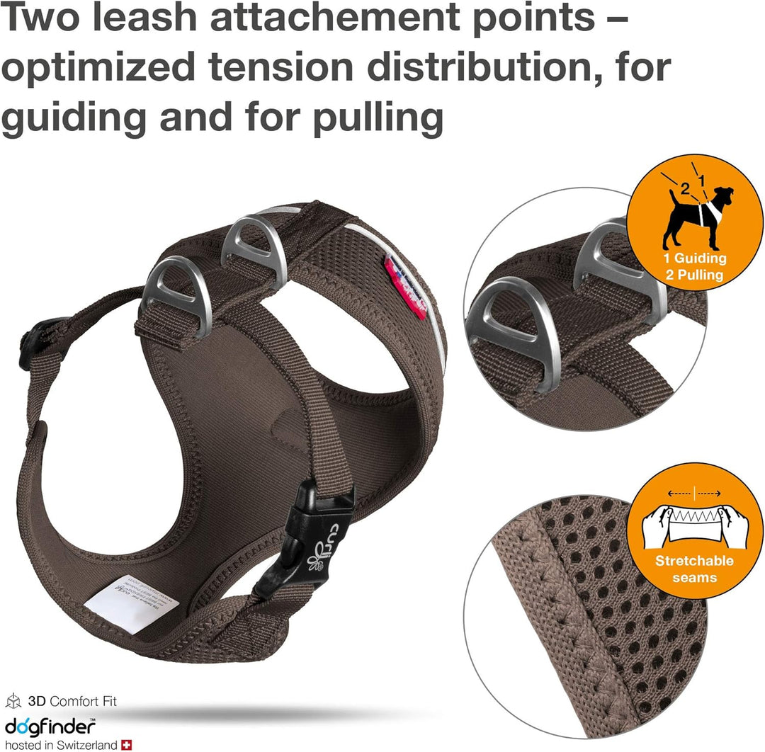 Basic Harness Air-Mesh Brown XS XS Brown, XS Brown