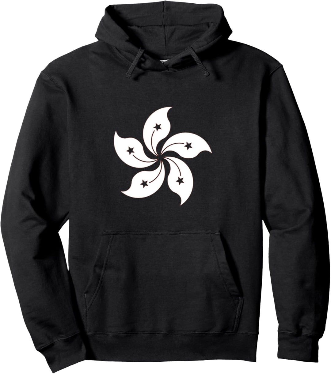 Hong Kong Flagge Pullover Hoodie