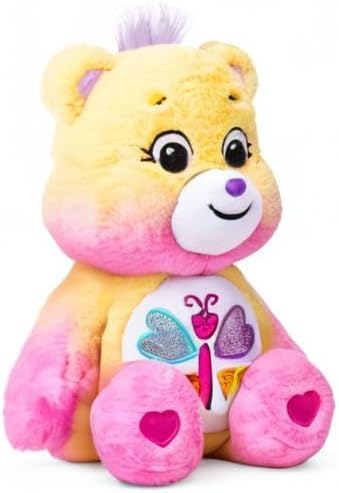 Care Bears | Beruhigender Herzbär (parfümiert) 35 cm mittelgrosser Plüsch | niedliches Spielzeug zum