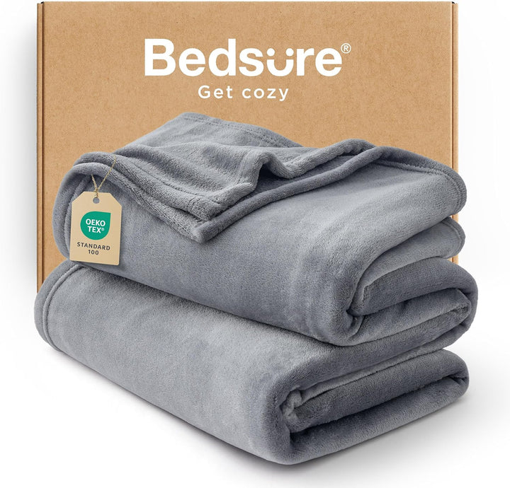 BEDSURE Flauschig Fleecedecke - Wohndecke Warm Winter Weich, Sofadecke XXL, Decke Couch Blanket, Gro