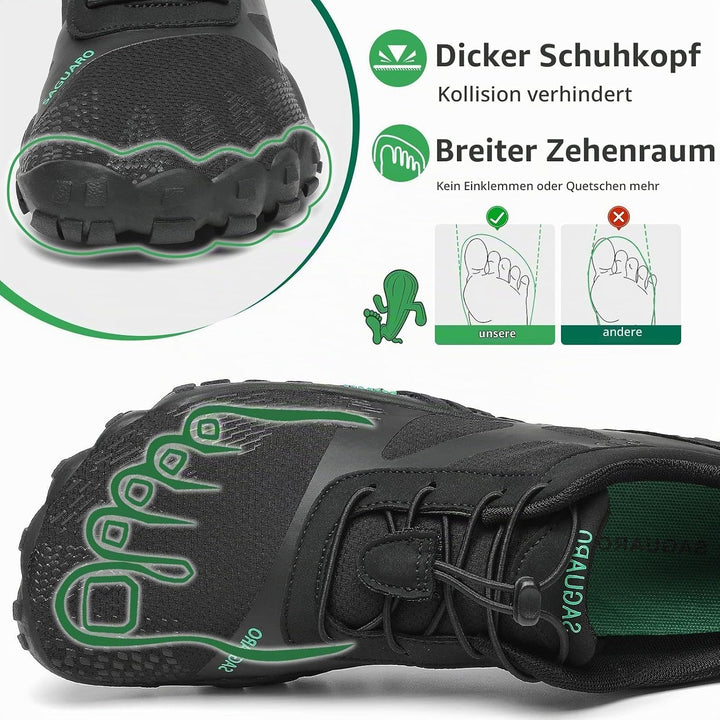 SAGUARO Unisex Barfussschuhe Outdoor Zehenschuhe 36 EU Linie, 36 EU Linie
