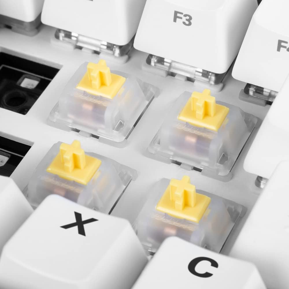 Sharkoon Switch Set Gateron Cap Milky Yellow