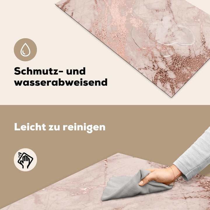 Herdabdeckplatte Einteilig Herdabdeckung Abdeckplatte für Ceranfeld Abdeckung Induktionskochfeld Auf