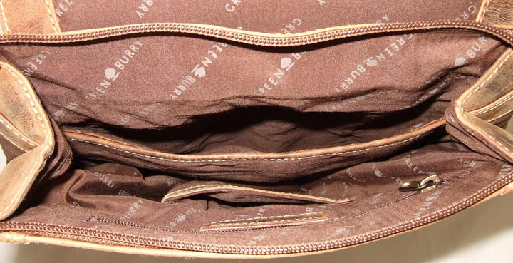 Greenburry Vintage City Rucksack Leder 35 cm