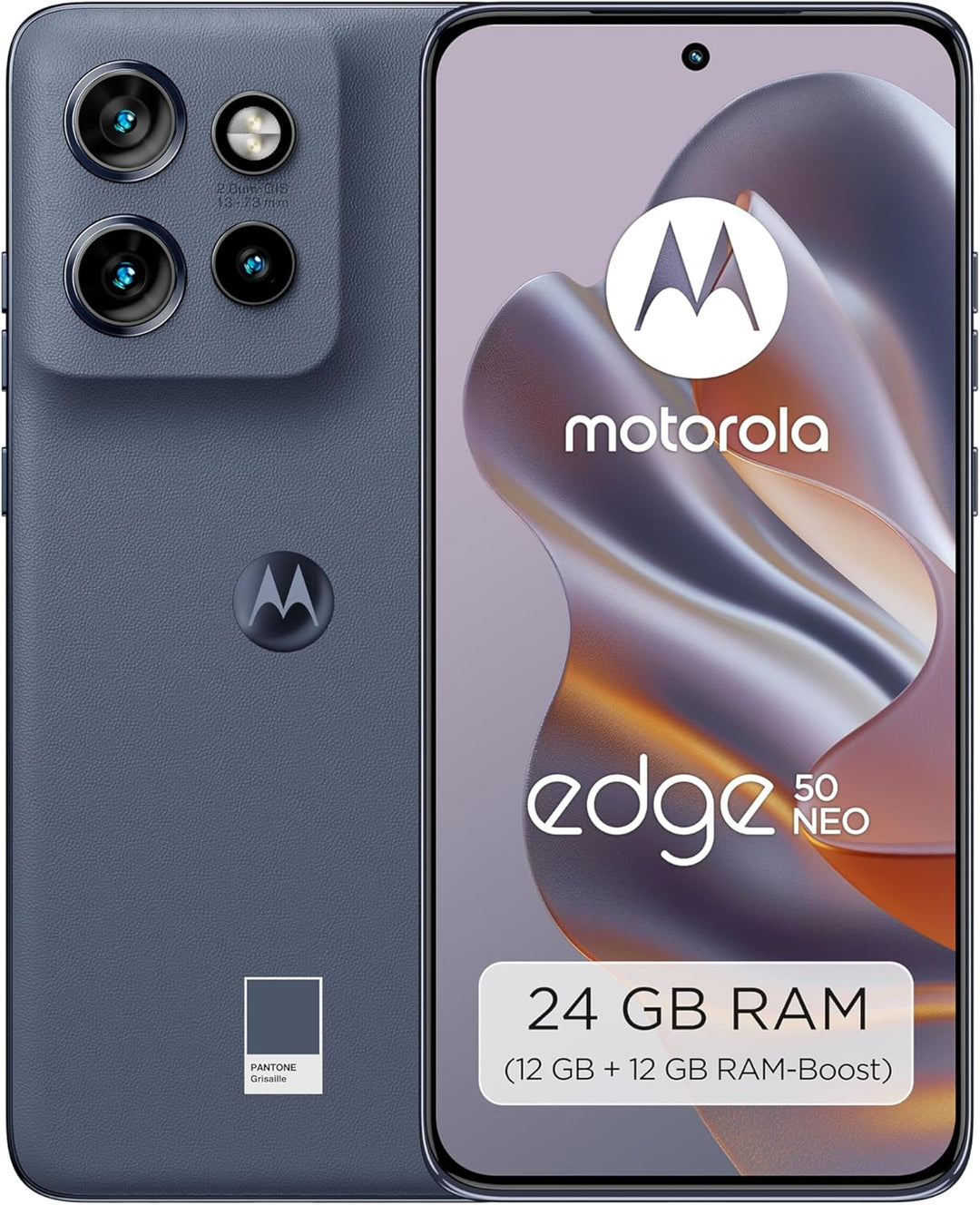 Motorola edge50 neo Smartphone (6,36"-Super-HD-Display, 50-MP-Kamera mit Moto-KI, 12/512 GB, 4310 mA