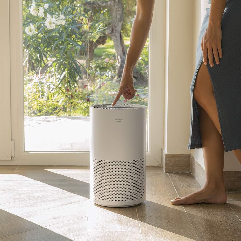 Cecotec Tragbare Luftreiniger TotalPure 7500 Connected (2000 Connected) 46.7 x 29.5 x 29.5 cm, 46.7