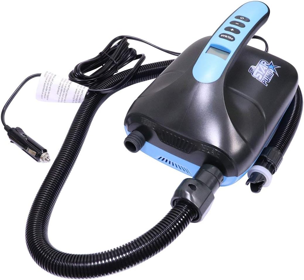 STAR PUMP 8 SUP Pump 12V Super Electric Pump E-Pumpe mit Akku Powerbank