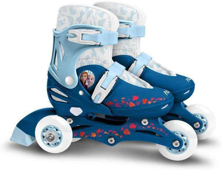 STAMP - ROLLERS INLINES / TRISKATES Einstellbar 2 in 1 FROZEN 2 27-30 Blau, FROZEN 2 27-30 Blau