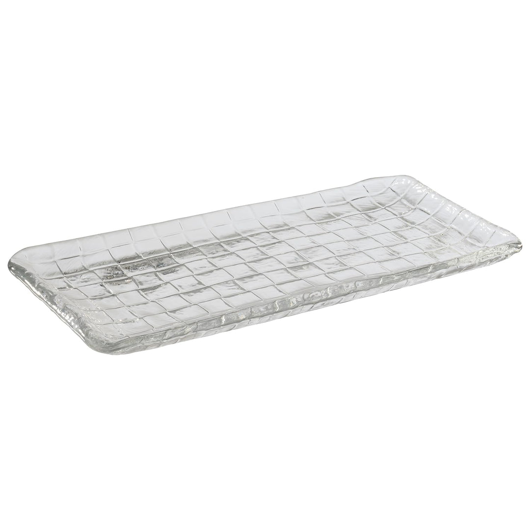 APS 40906 Teller/Sushiboard TAKASHI, 29,5 x 15,5 cm, Höhe 1,5 cm Transparent 29,5 x 15,5 x 1,5 cm, T