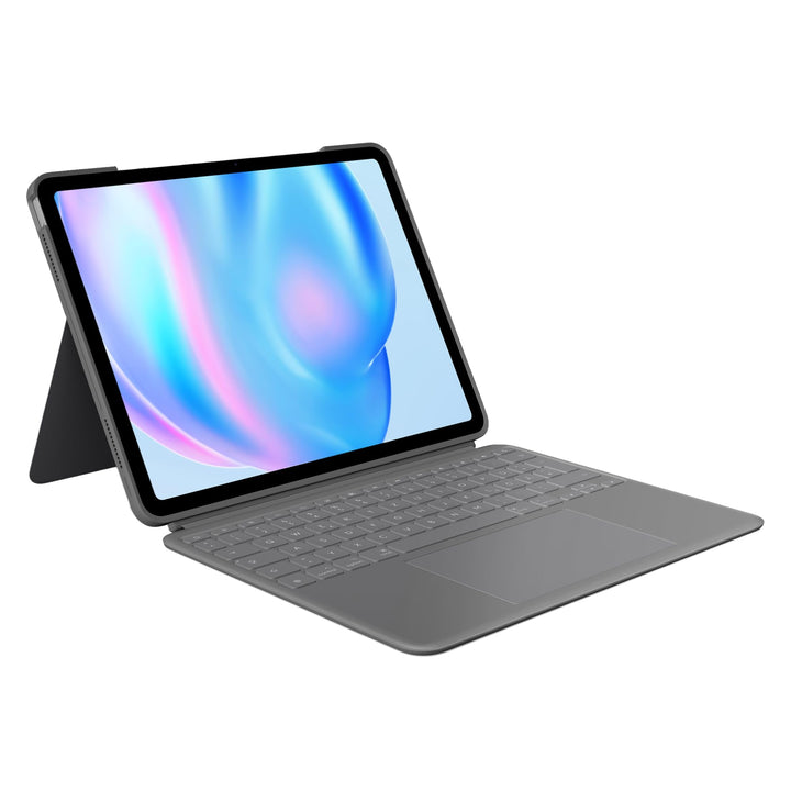 Logitech Combo Touch iPad Air 13-inch (M2)(2024) Keyboard Case - Detachable Backlit Keyboard with Ki